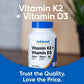 Nutricost Vitamin D3 + K2 (5000 IU D3 / 100mcg MK7)
