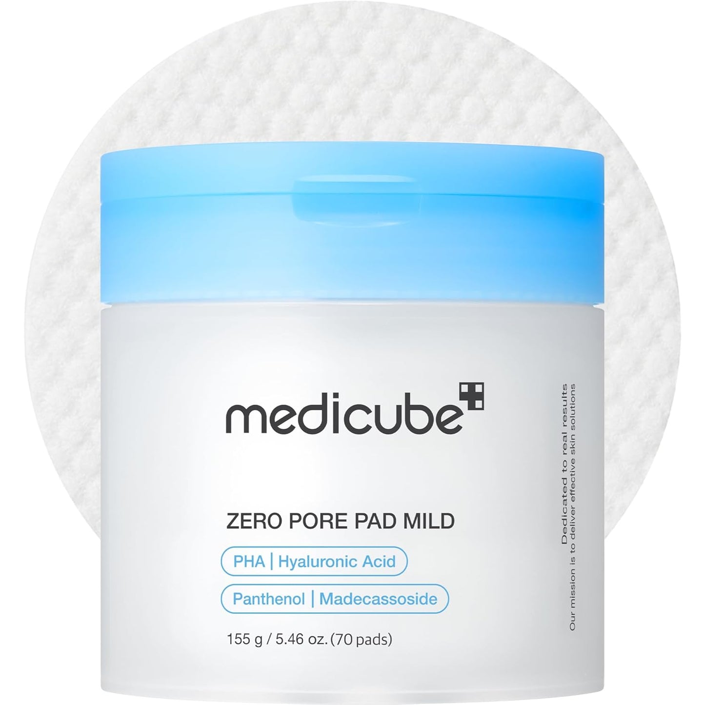 medicube Toner Pads | Dual-Textured Facial Pad for Exfoliation and Pore Care