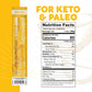 Paleovalley 100% Grass Fed Teriyaki Beef Sticks - Delicious Gluten Free Beef Snack