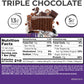 Power Crunch Protein Energy Wafer Bars, Triple Chocolate (12 Count)