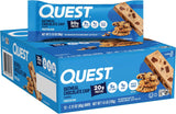 Quest Nutrition Oatmeal Chocolate Chip Protein Bars, 20G Protein, 12 Count