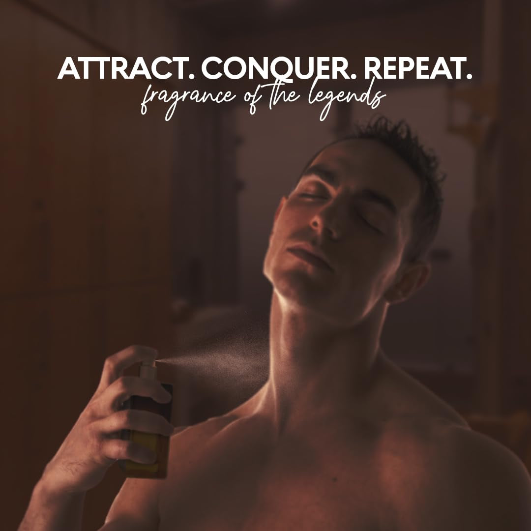 Bellavita Luxury Mens Gift Set & G.O.A.T. Man Perfume Combo | Perfume for Men with Bergamot, Lavender & Patchouli Oriental