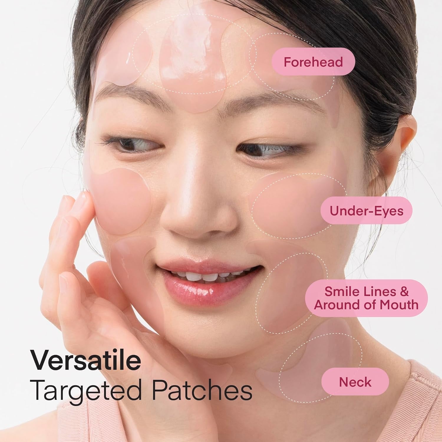 TEREZ & HONOR Peptide Collagen Under Eye Patches - 60 Korean Firming