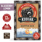 Kodiak Cakes Power Bake, Protein Muffin Mix, Blueberry Lemon (Pack of 6)