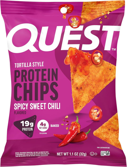 Nutrition Spicy Sweet Chili Tortilla Chip (Pack of 12)