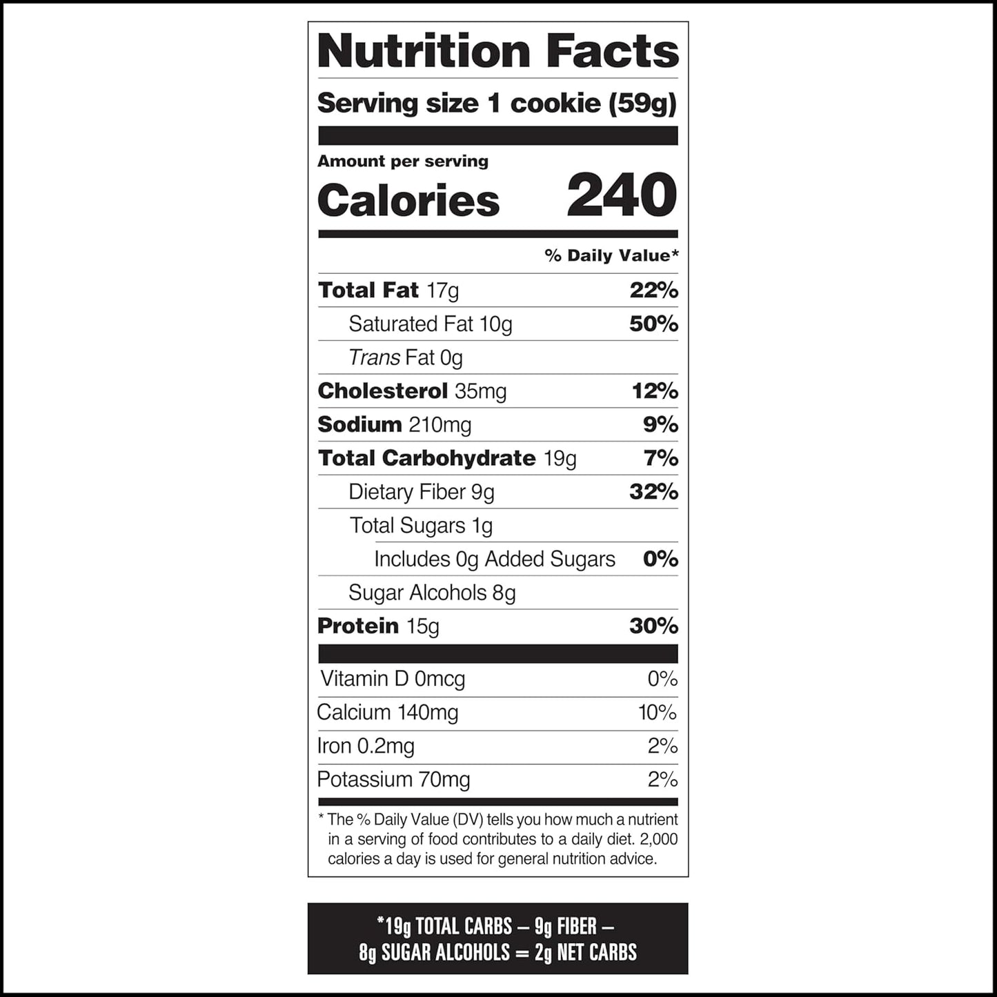 Quest Nutrition Chocolate Chip Protein Cookie 12 Count
