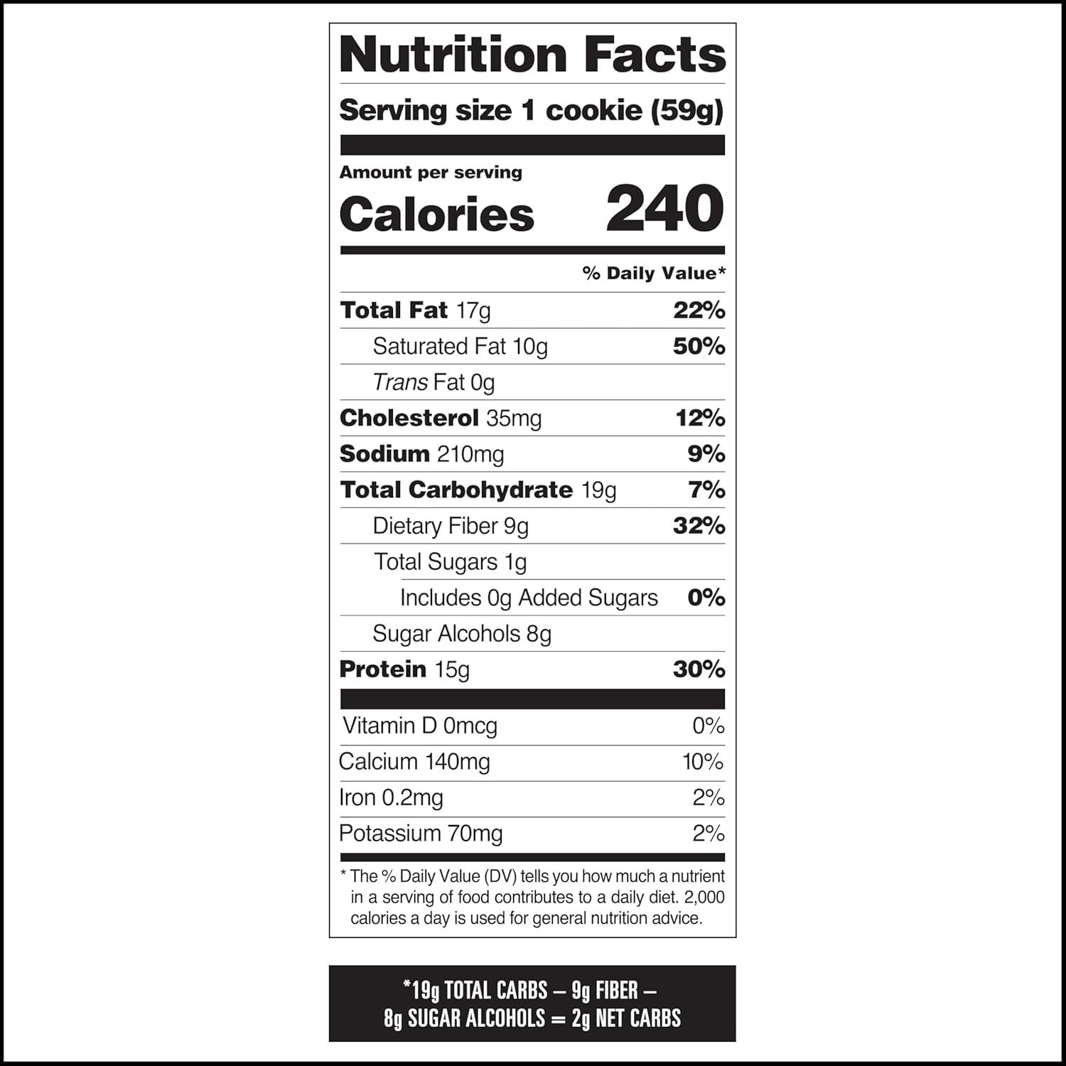 Quest Nutrition Chocolate Chip Protein Cookie 12 Count