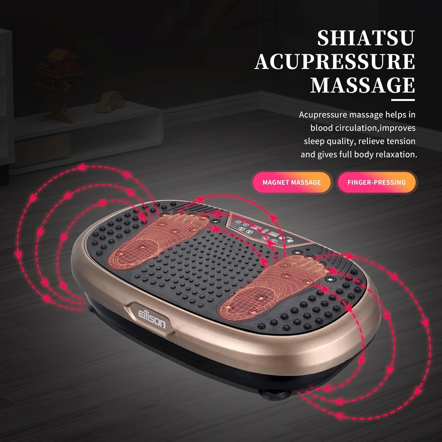 EILISON FitMaxx 3D XL Vibration Plate Exercise Machine