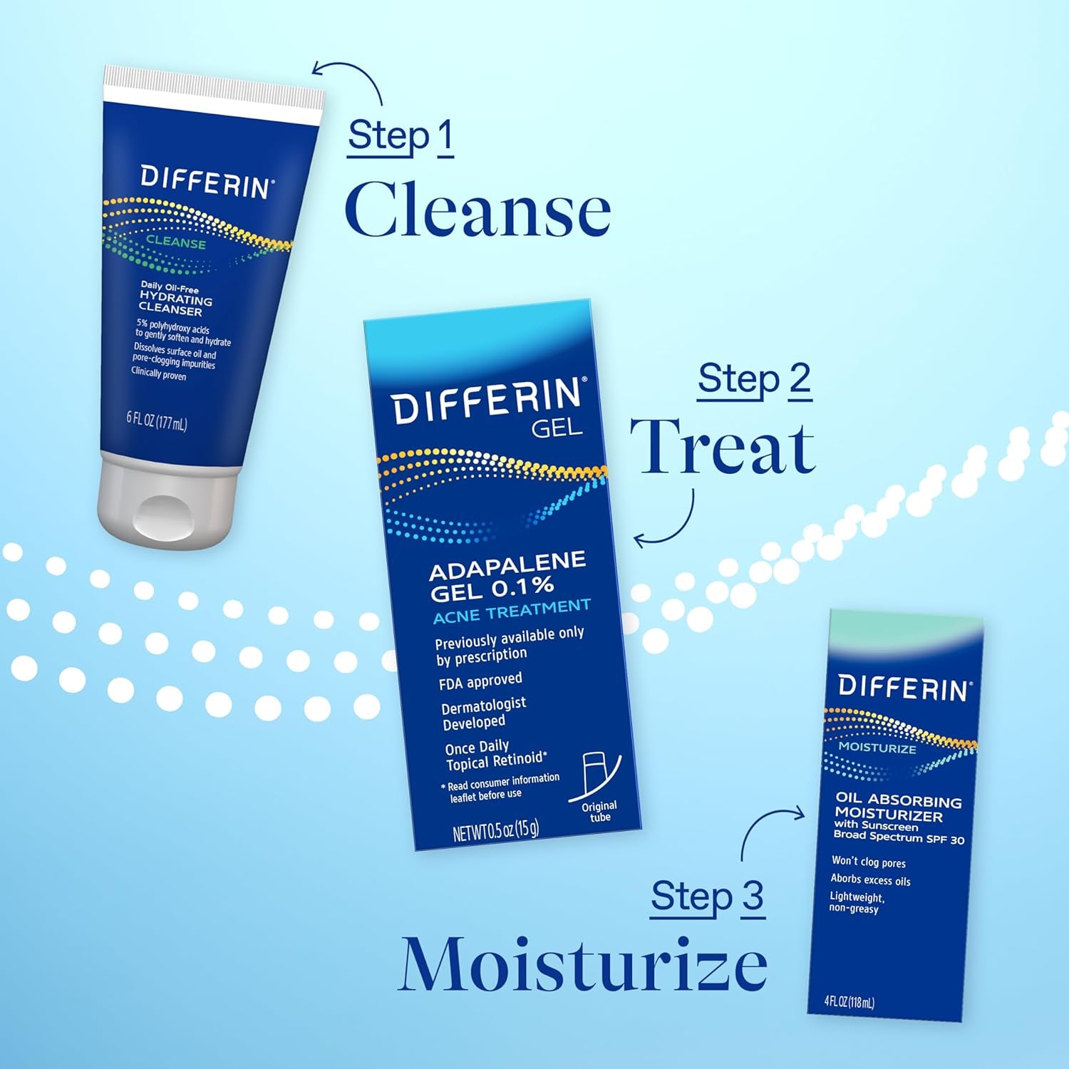 Differin Acne Treatment Gel 30 Day Supply