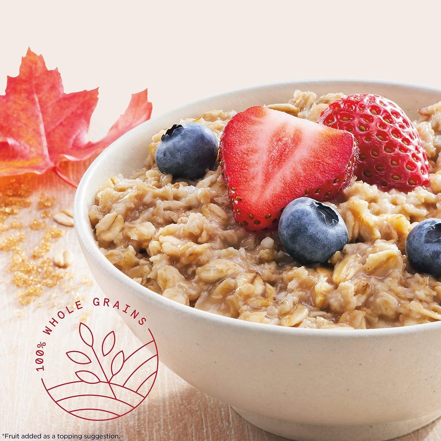 Quaker Protein Instant Oatmeal, Maple Brown Sugar, 12G Protein per Serving (6 Pack)