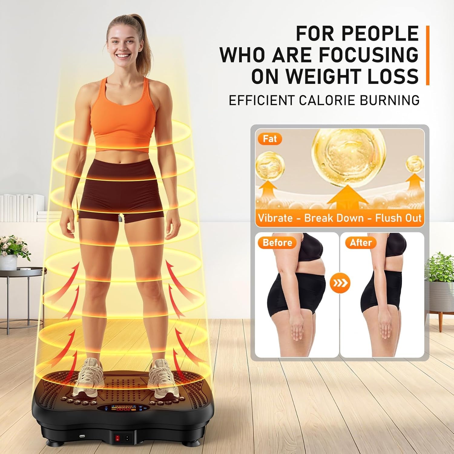 GLYLF Vibration Plate Exercise Machine
