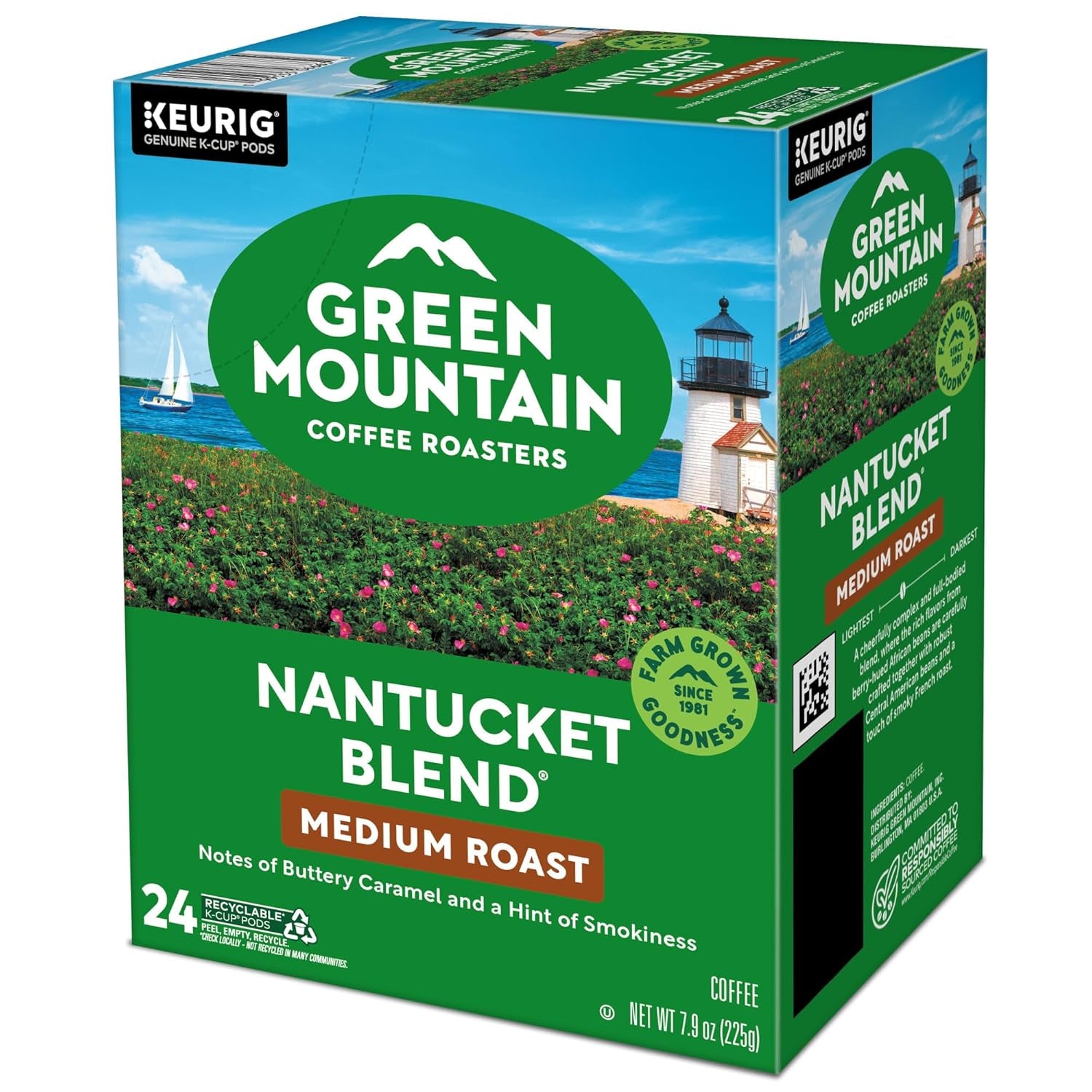 Green Mountain Coffee Nantucket Blend Keurig Single-Serve K-Cup Pods