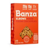 Banza Elbows Pasta from Chickpeas - Gluten Free, High Protein, and Lower Carb