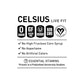 CELSIUS Sparkling Electric Vibe Energy Drink 12 Fl oz (Pack of 12)