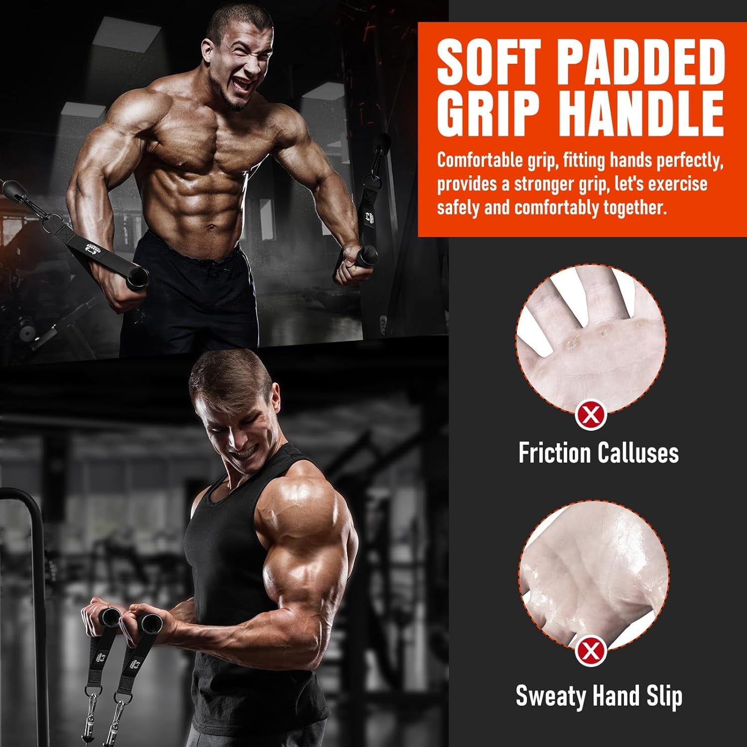Heavy Duty Exercise Handles