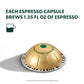 Starbucks by Nespresso Vertuo, Blonde Roast Espresso, 1.35 oz.