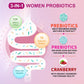 OMOGS Women'S Probiotic, with Cranberry Extract, Organic Prebiotics & Vitamin C, 120 Billion Cfus,18 Strains, Help for Boost Immune, Digestive, Gut Health & Women'S Health,120 Tablets