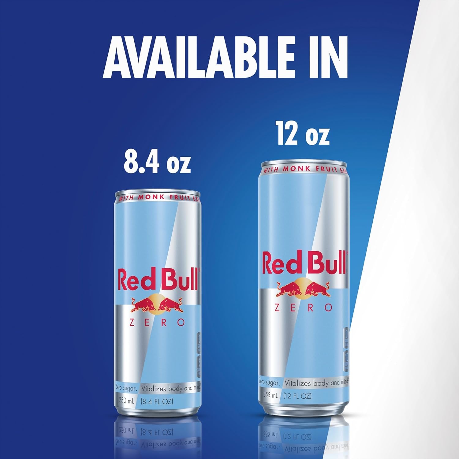 Red Bull Zero Energy Drink, 12 Fl. oz, Pack of 24 Cans
