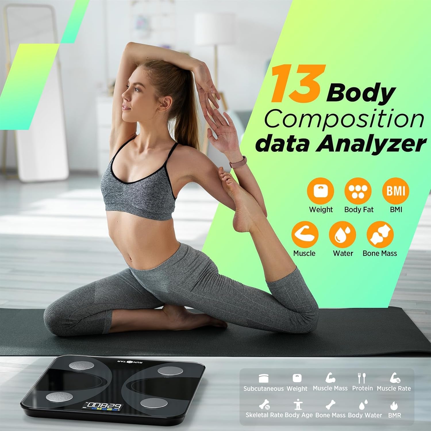 Scale for Body Weight and Fat Percentage