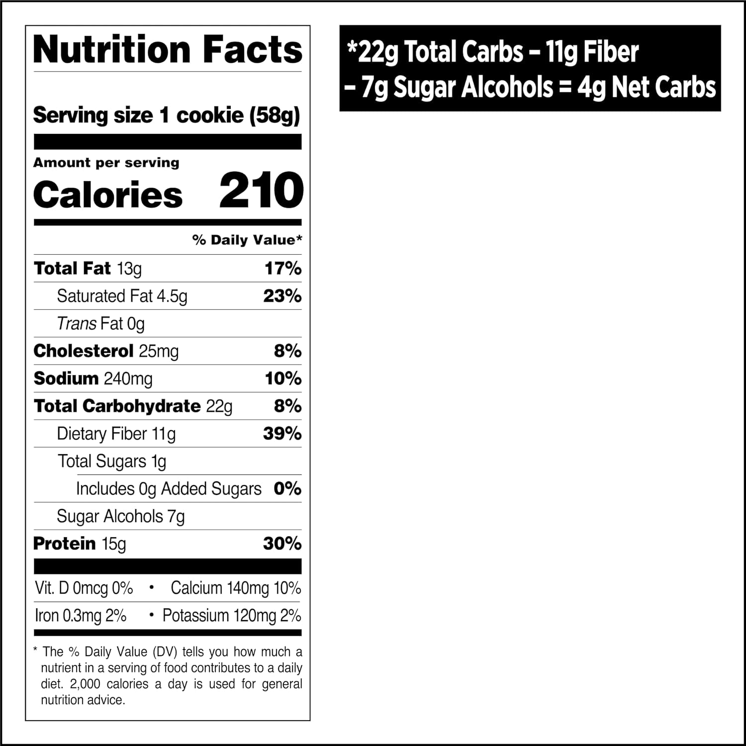 Quest Nutrition Peanut Butter Chocolate Chip High Protein Cookie 12 Count