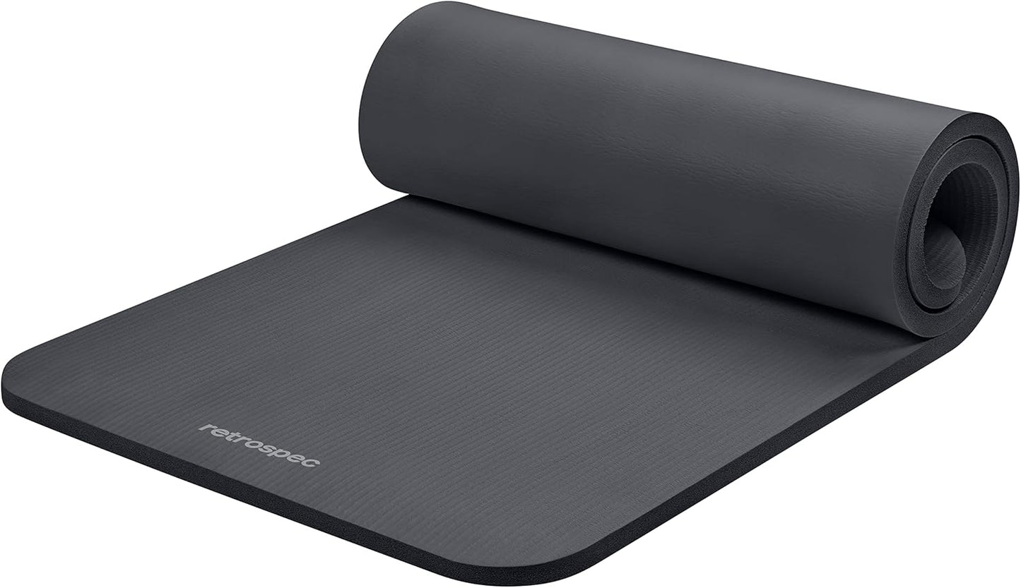 Solana Yoga Mat 1" Thick Non-Slip Workout Mat