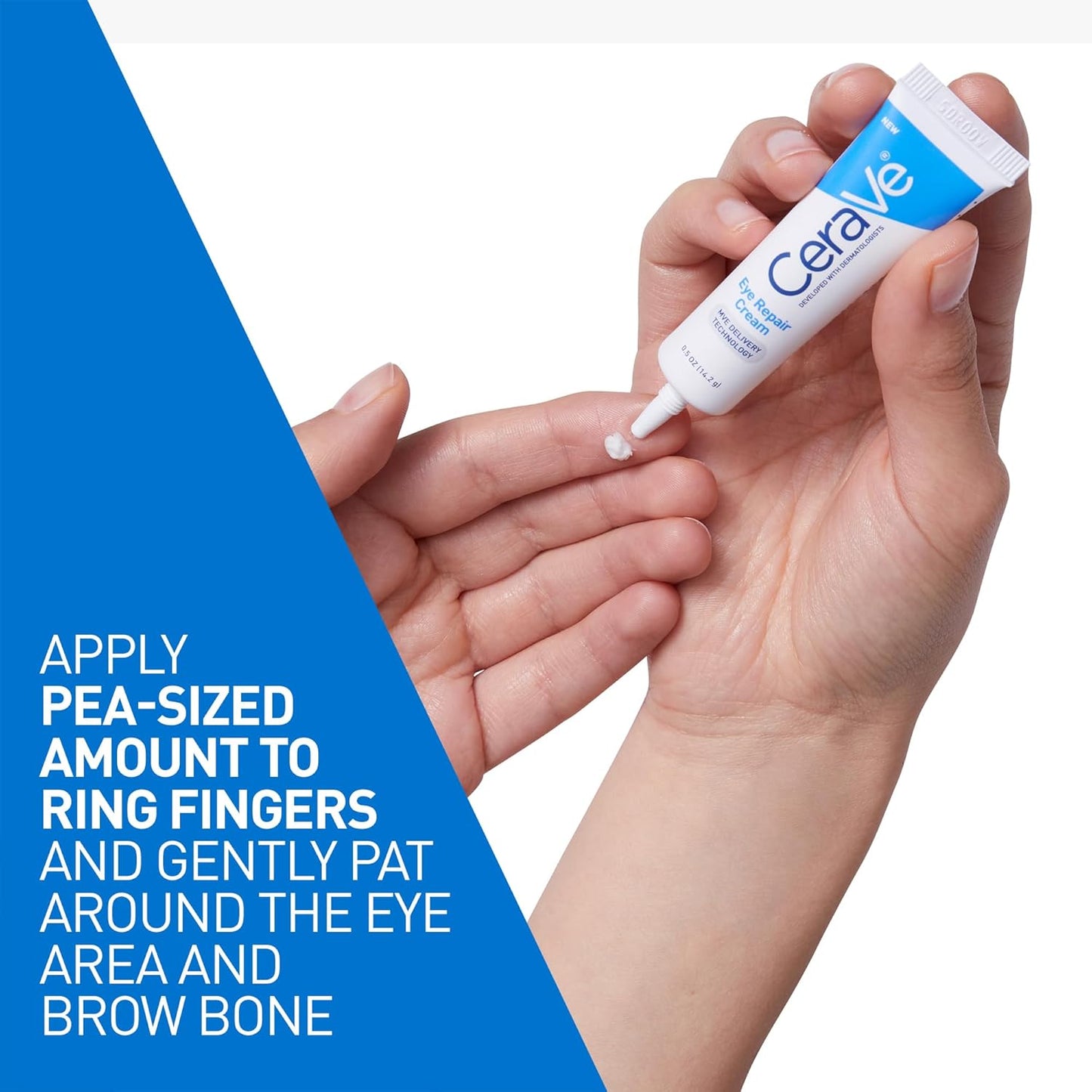 Cerave Eye Repair Cream, under Eye Cream for Puffiness and Bags under Eyes