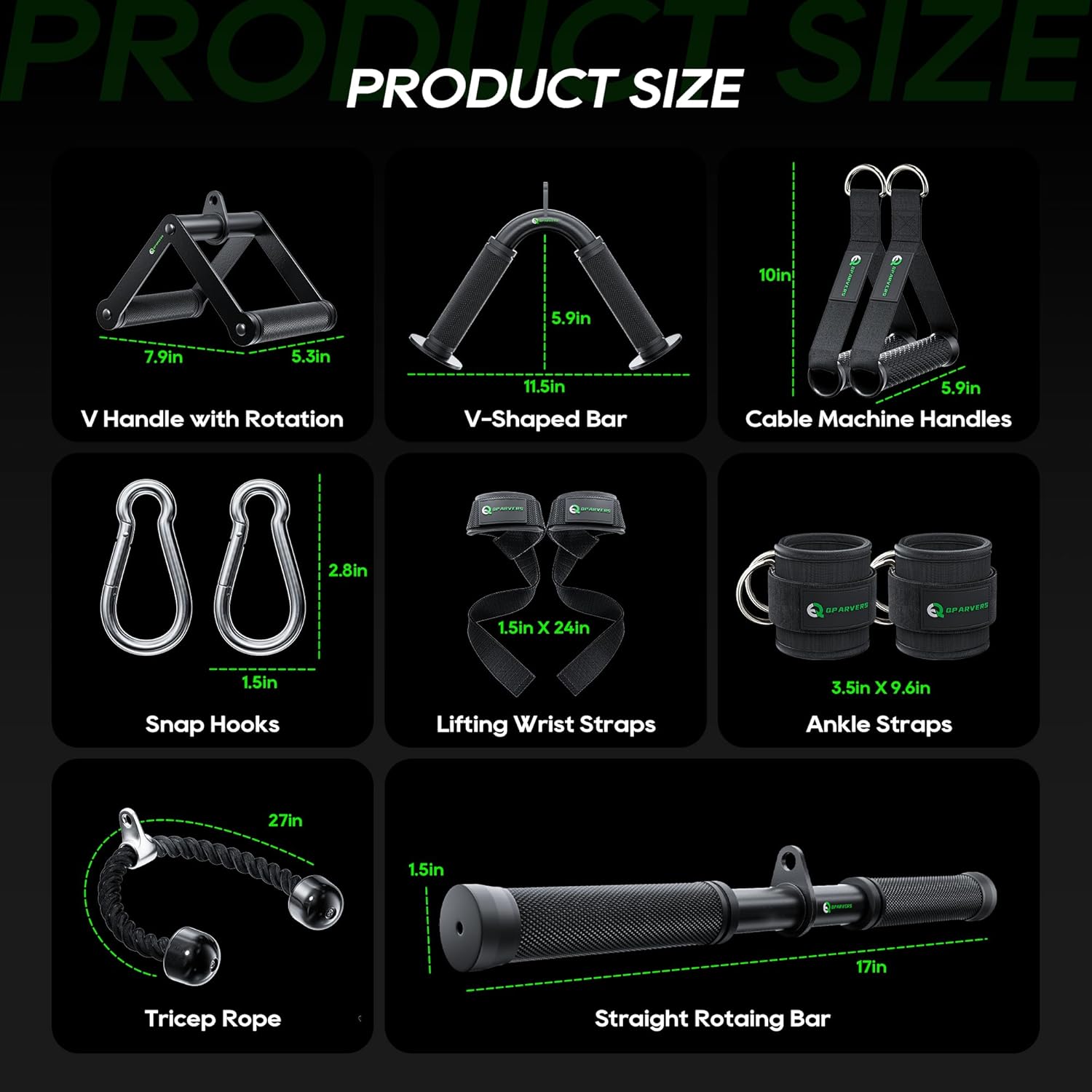 Cable Machine Attachment Accessories for Home Gym