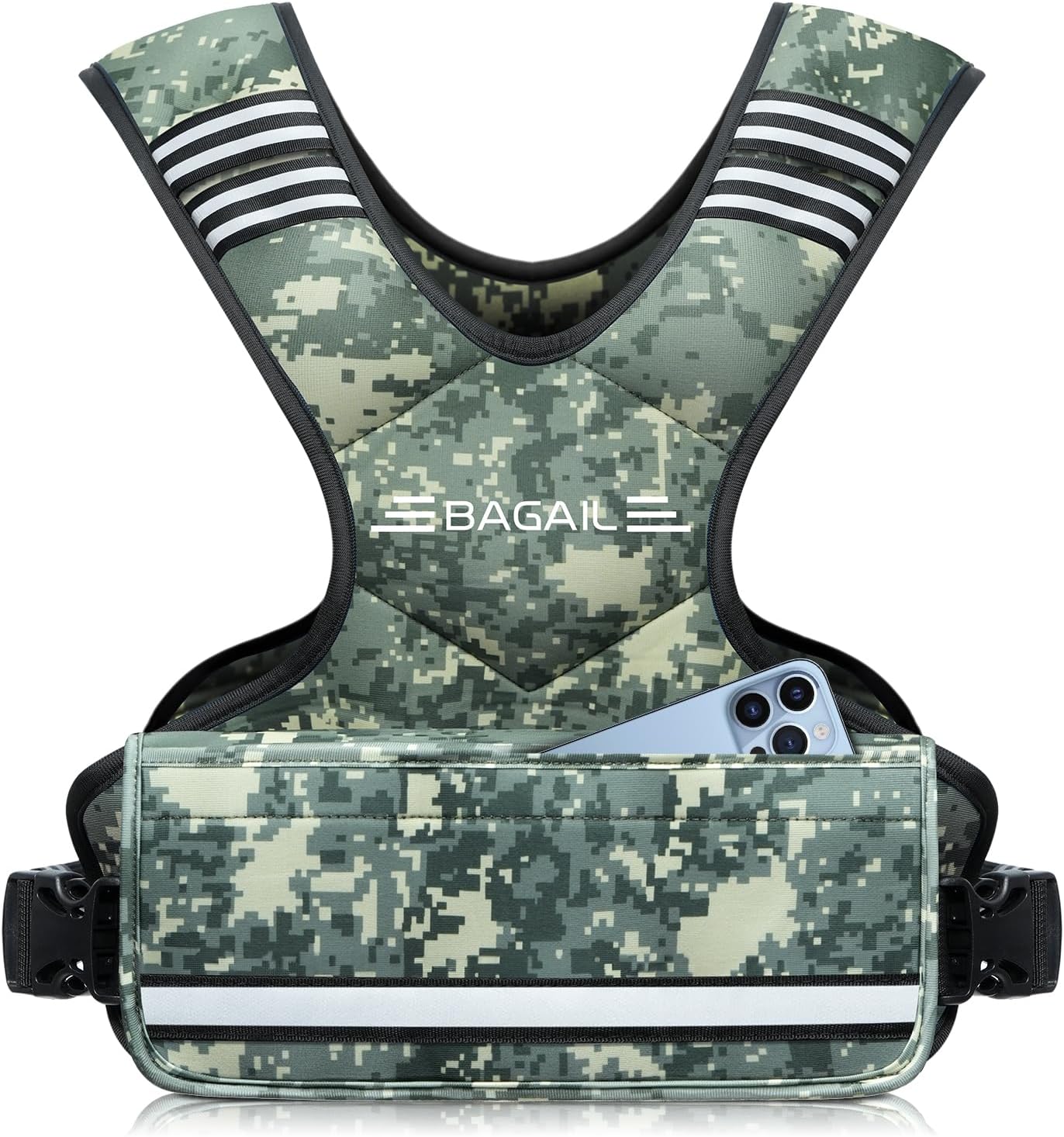 BAGAIL Adjustable Weighted Vest 4-10Lb/12-18Lb/20-32Lb