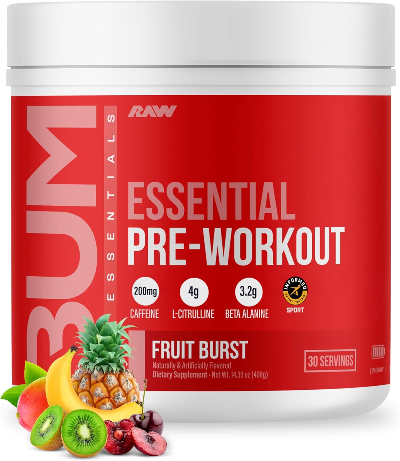 RAW Nutrition - Essential Pre Workout