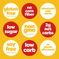 Kiss My Keto Sugar Free Gummy Bears, 12-Pack