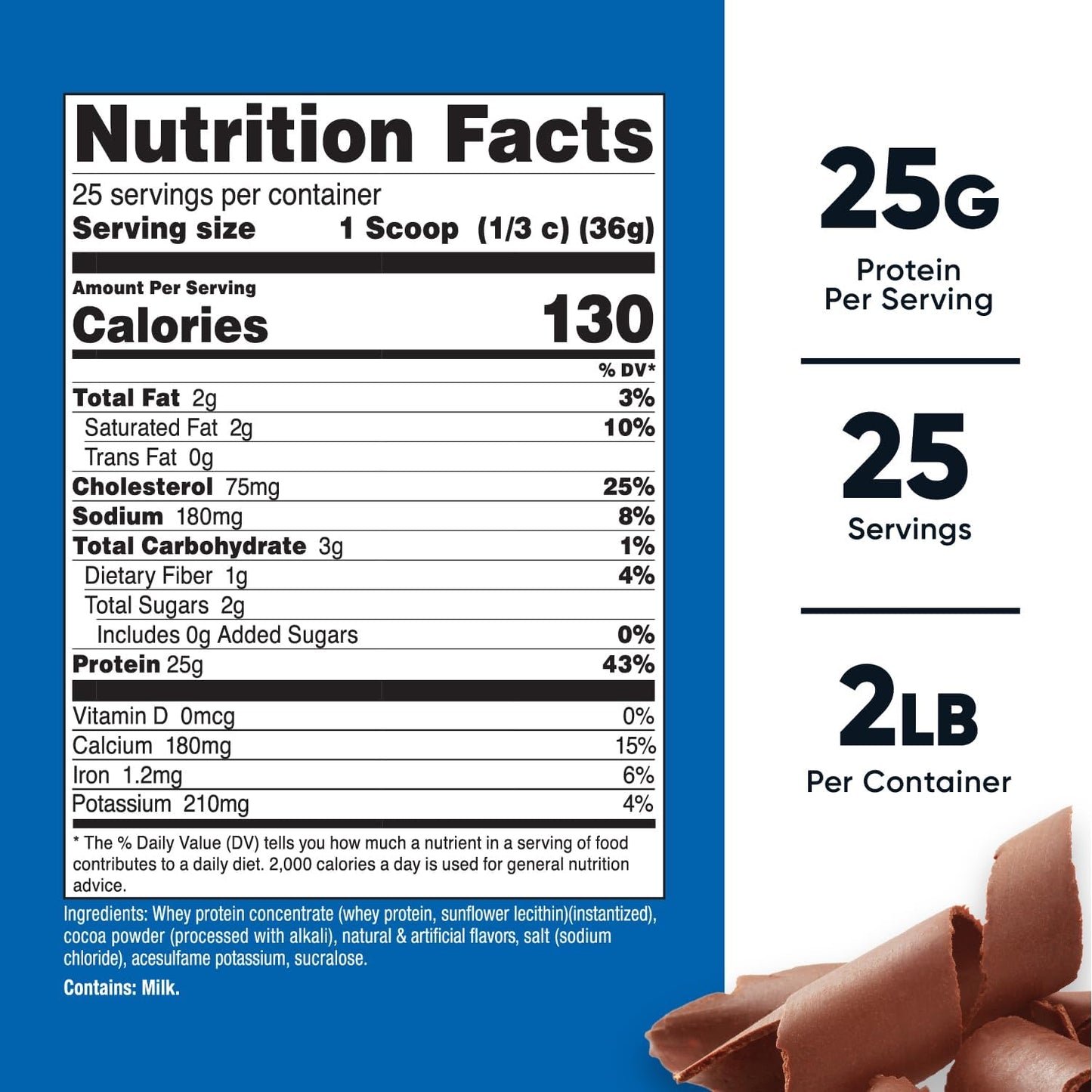 Nutricost Whey Protein Concentrate 2LBS