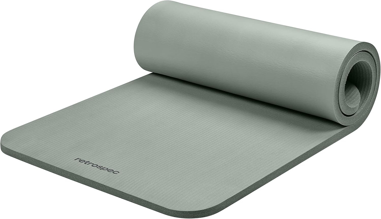 Solana Yoga Mat 1" Thick Non-Slip Workout Mat