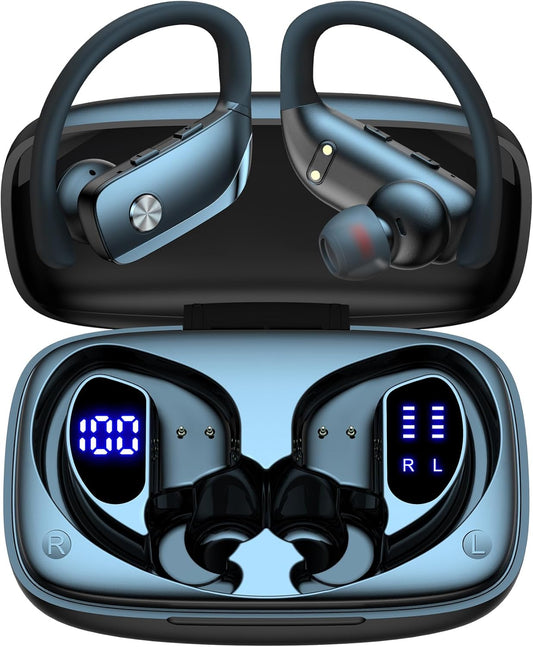 Wireless Earbuds Bluetooth Headphones with 80H Playtime