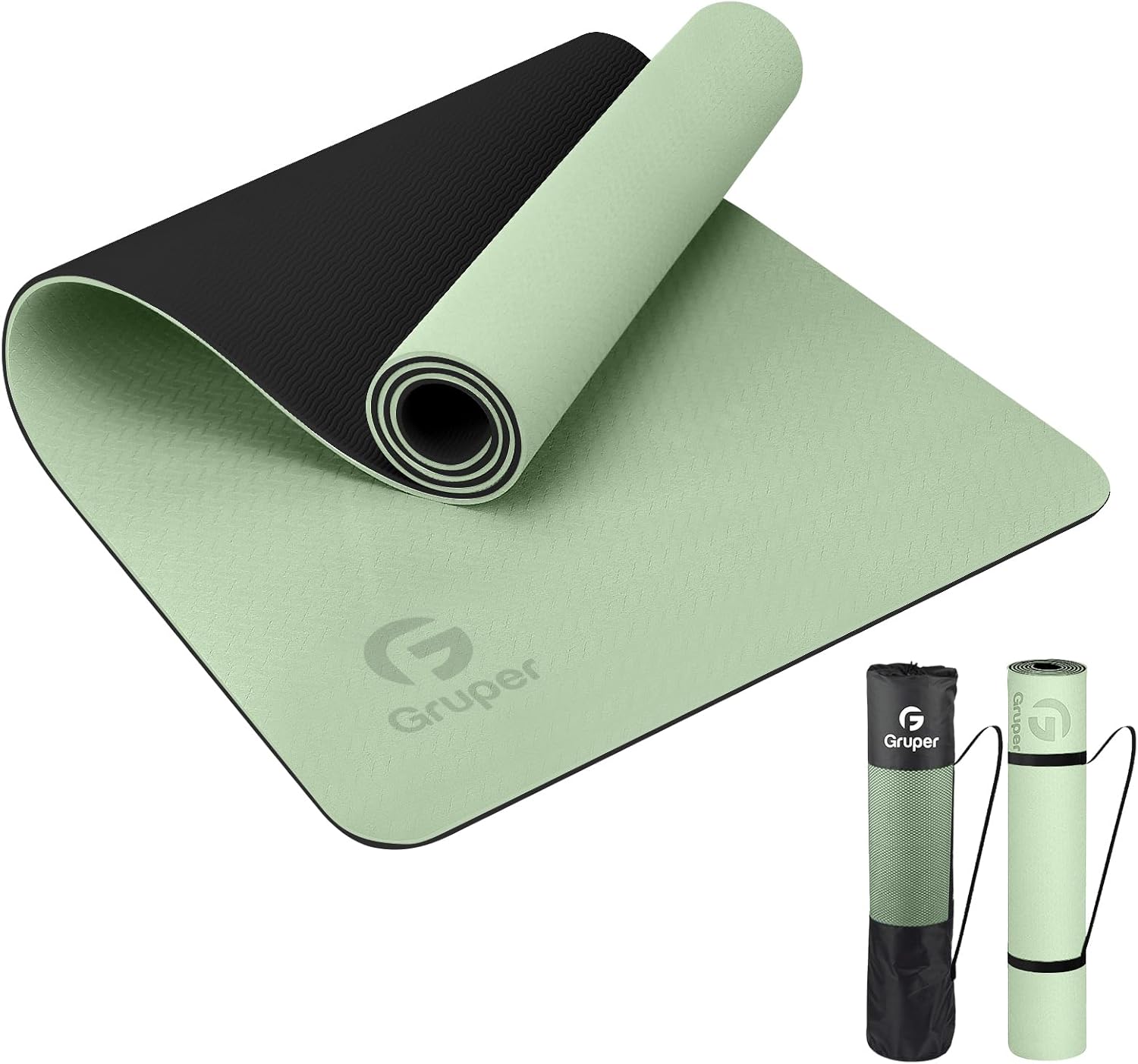 Eco Friendly Yoga Mat with Carrying Strap