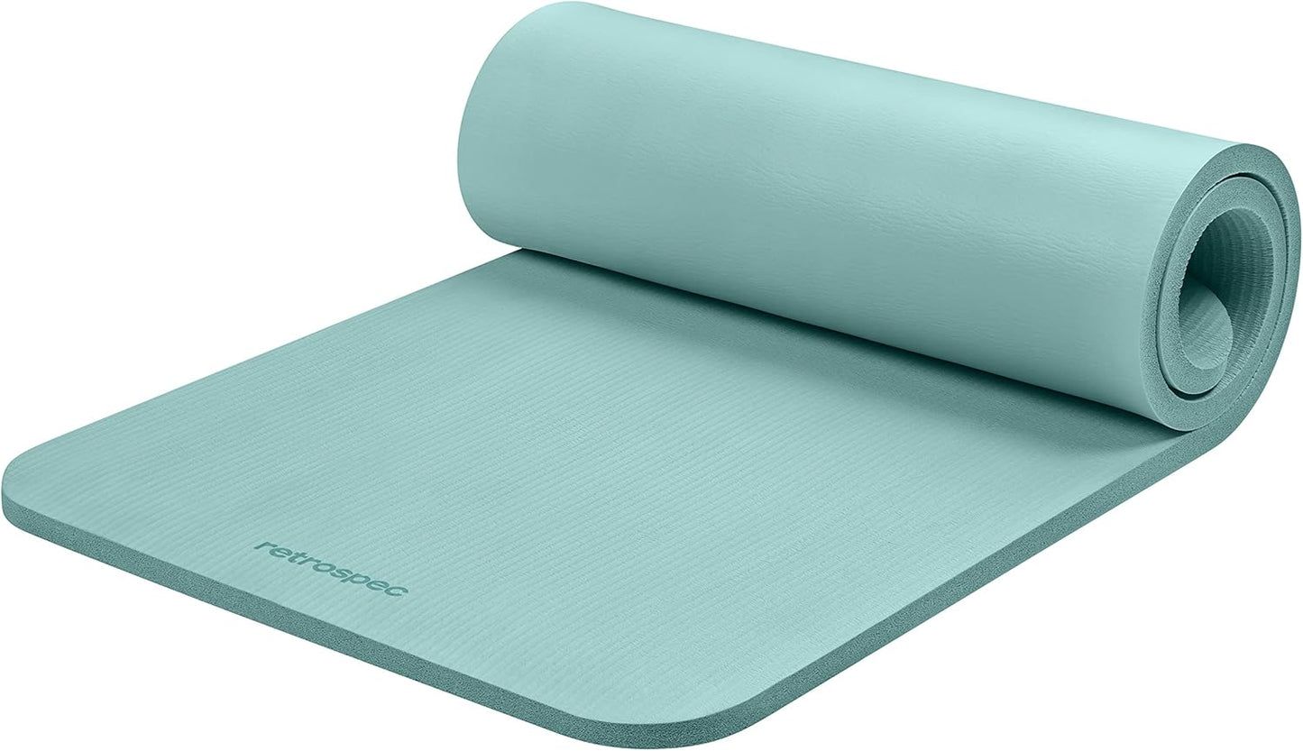 Solana Yoga Mat 1" Thick Non-Slip Workout Mat