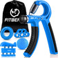 Hand Grips Strengthener Kit - 5 Pack Adjustable Resistance