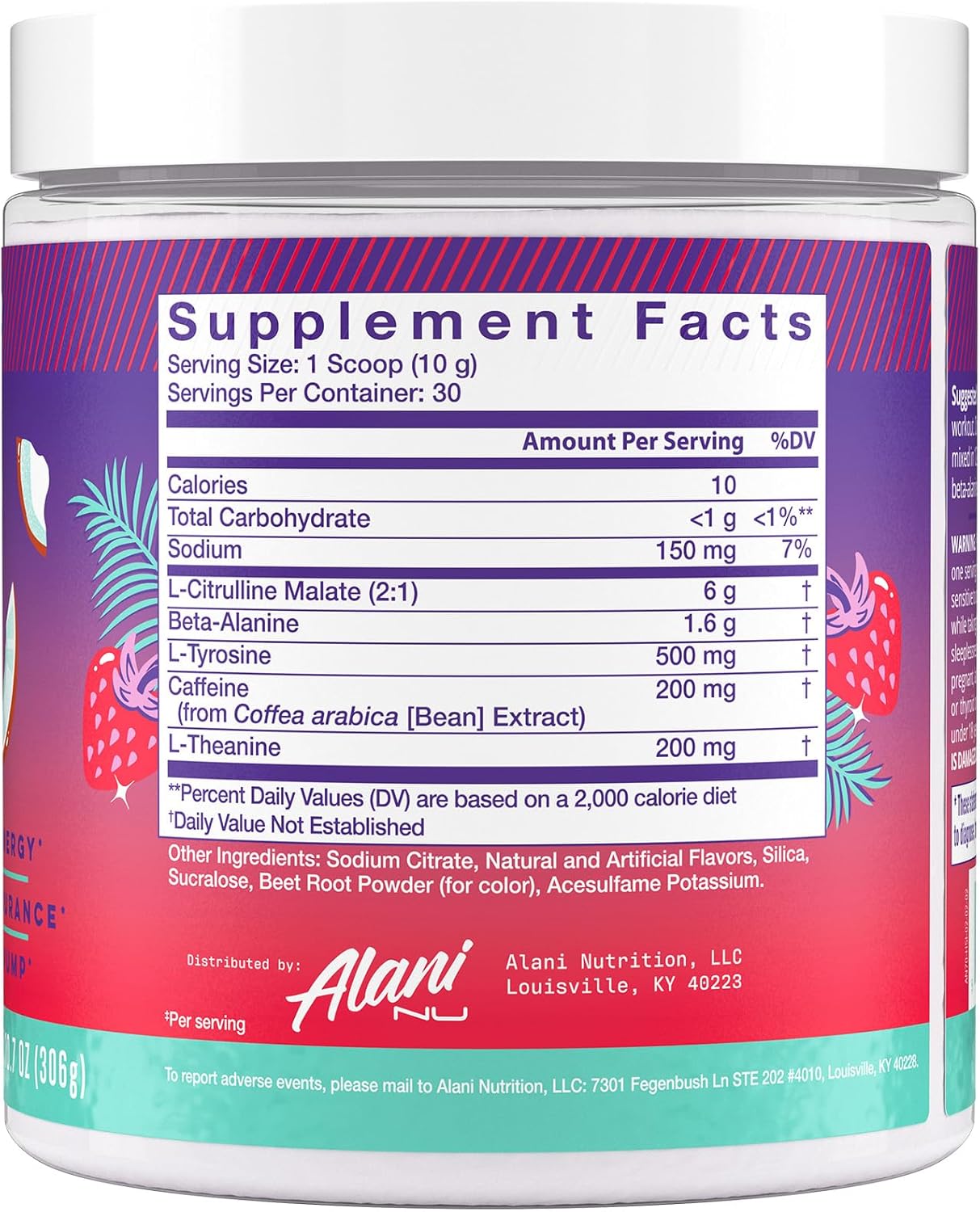 Alani Nu Pre Workout Powder