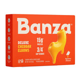 Banza Deluxe Elbows Mac and Cheese with Creamy Cheddar - High Protein and Gluten Free