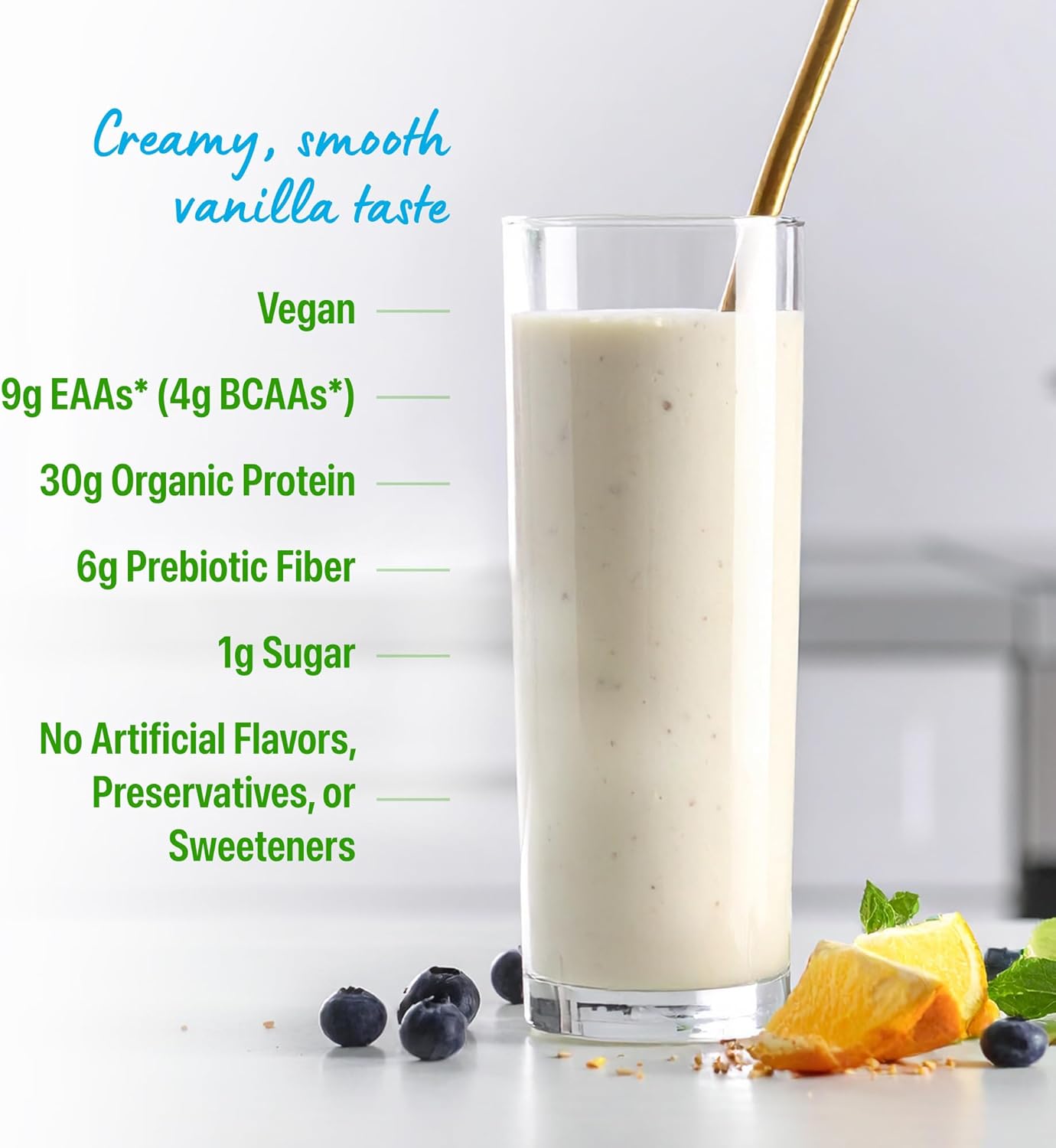 Orgain Organic 30g Vegan Plant Protein Powder