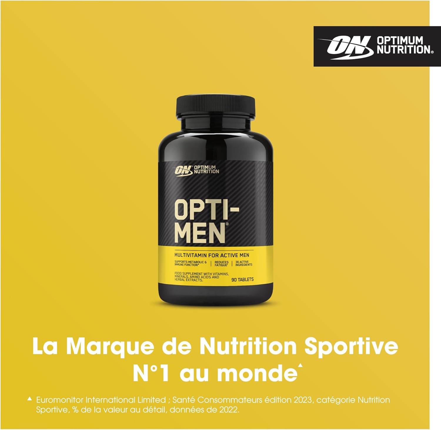 Optimum Nutrition Opti-Men Multivitamin Tablets Pack of 90