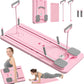 Pilates Board - Pilates Reformer Set, Multi-Purpose Foldable Pilates Reformer Board for Home, 5 in 1 Pilates Sliding Board