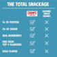 Chomps Snack Size Grass-Fed and Finished Sea Salt Beef Jerky Snack Sticks 0.5oz 24-Pack