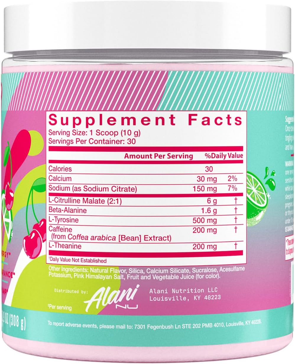 Alani Nu Pre Workout Powder