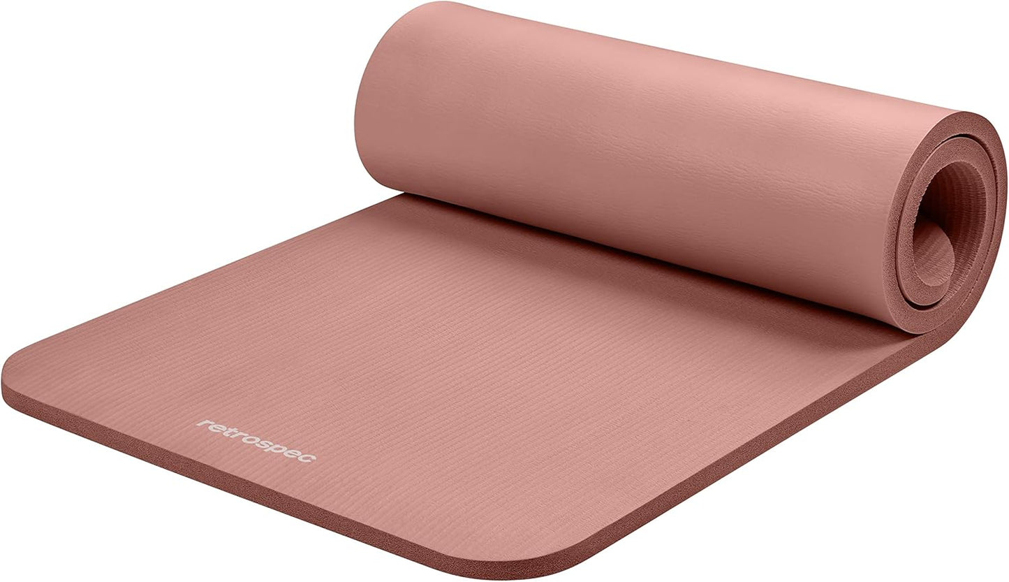 Solana Yoga Mat 1" Thick Non-Slip Workout Mat