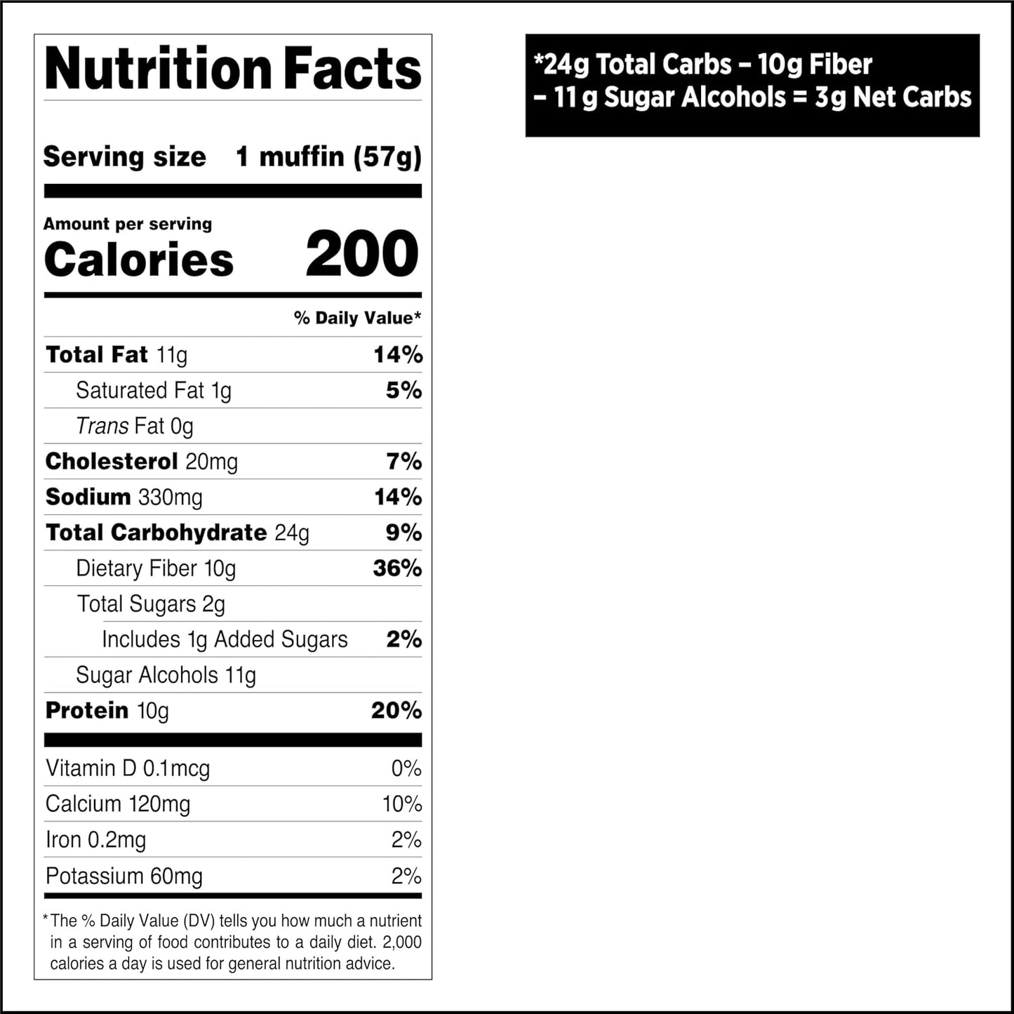 Quest Nutrition Blueberry Muffin, 10G Protein, 3G Net Carb, 2G Sugar, Protein Snack, 8 Count