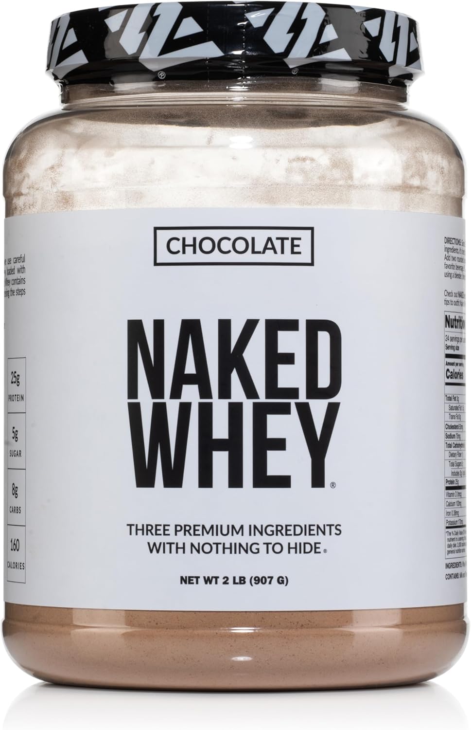 NAKED Whey 2LB 100% Grass Fed Whey Protein Powder