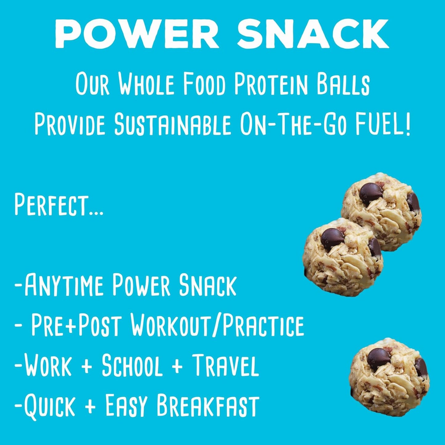 simplyFUEL Whole-Food Protein Balls (Chocolate Almond Coconut)