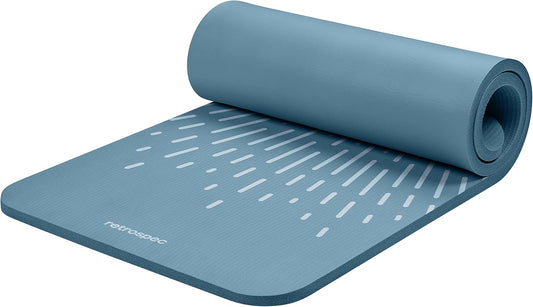 Solana Yoga Mat 1" Thick Non-Slip Workout Mat