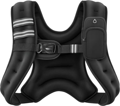 ZELUS Weighted Vest with Reflective Stripe