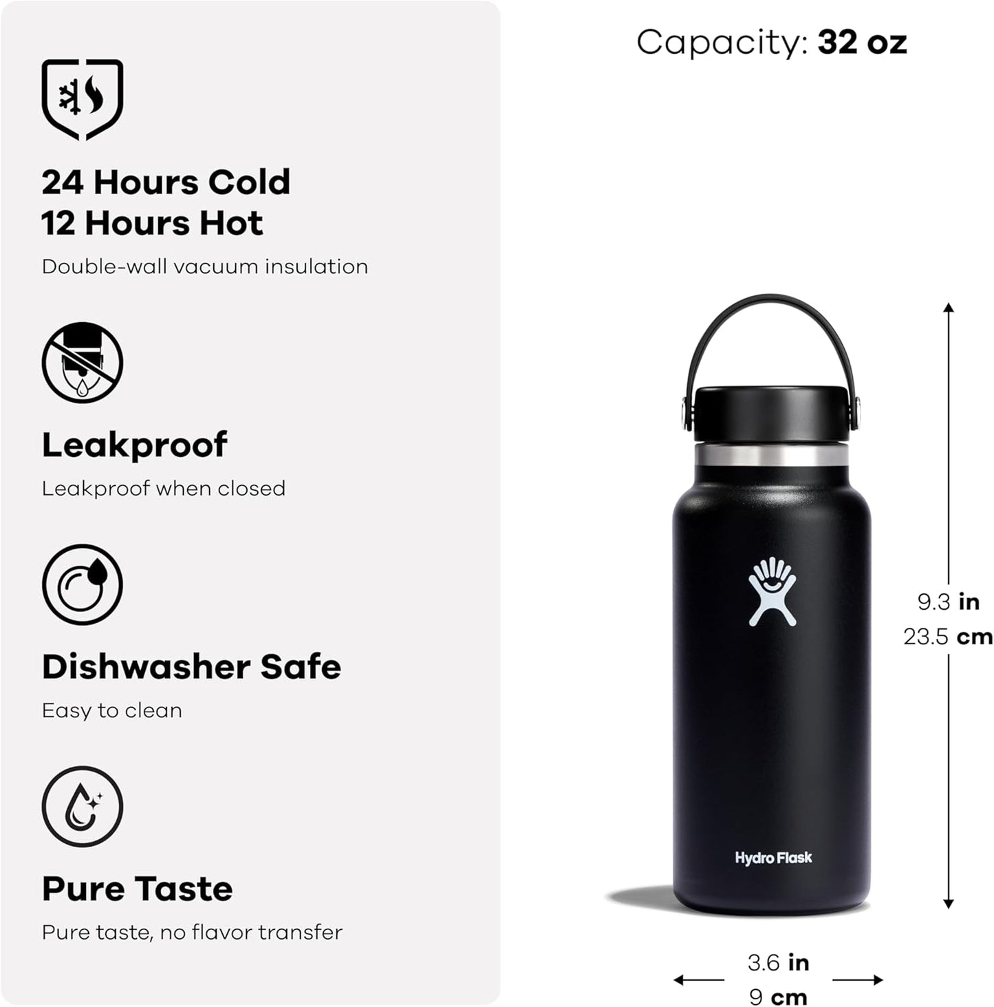 Hydro Flask Water Bottle 32 Oz
